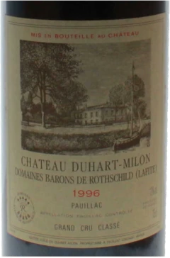 photo 1996 Chateau Duhart-Milon 4eme Cru Classe, Pauillac