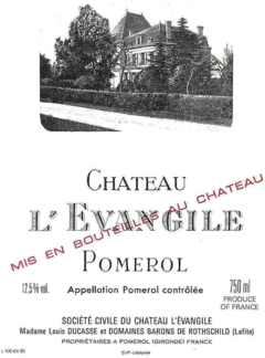 photo 2020 Chateau l'Evangile, Pomerol