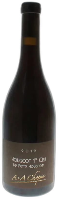 vue du vin 2019 Arnaud Chopin, Vougeot 1er Cru