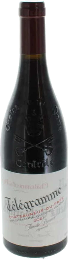 photo 2021 Domaine Vieux Telegraphe, Chateauneuf-du-Pape, Telegramme Rouge