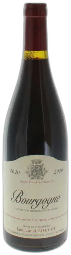 photo du vin 2020 Emmanuel Rouget, Bourgogne, Rouge