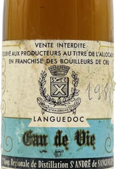 photos du vin Distillerie de Saint André de Sangonis