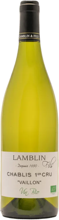 photo Domaine Lamblin Fils, 2020 a O.p Chablis 1er Cru Vaillons, Vin Blanc