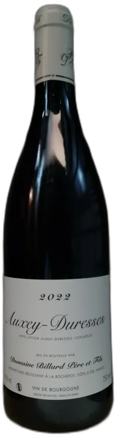 photo du vin Billard Auxey-Duresses Rouge 2022