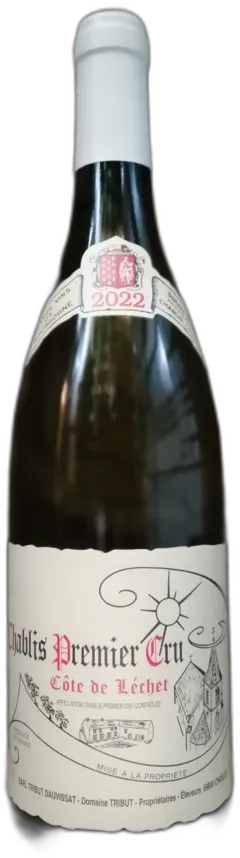 photo du vin Tribut Chablis 1c Côte de Léchet 2022