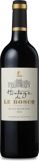 photo Héritage de le Boscq 2nd Vin du Château le Boscq Aoc Saint-Estèphe 2018 19