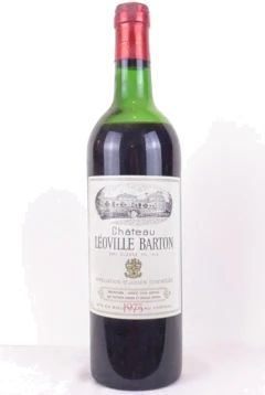 photo 1975 Saint-Julien Château Léoville Barton Grand Cru Classé Rouge Bordeaux