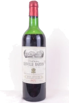 photo 1975 Saint-Julien Château Léoville Barton Grand Cru Classé Niveau Bas) Rouge Bordeaux