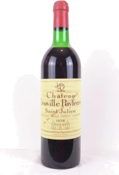 photo 1978 Saint-Julien Château Léoville Poyferré Grand Cru Classé Rouge Bordeaux