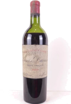 photo 1959 Saint-Émilion Château Larcis Ducasse Grand Cru Classé Rouge Bordeaux