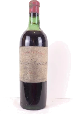 photo 1959 Saint-Émilion Château Larcis Ducasse Grand Cru Classé Rouge Bordeaux