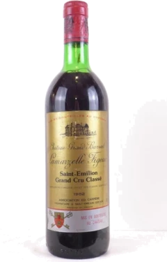 photo 1982 Saint-Émilion Château Grand Barrail Lamarzelle Figeac Grand Cru Classé Rouge Bordeaux