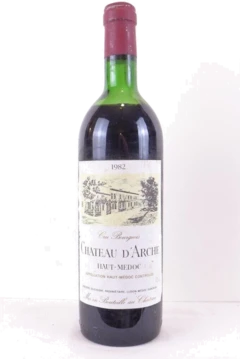 photo 1982 Haut-Médoc Château d'Arche Cru Bourgeois Rouge Bordeaux