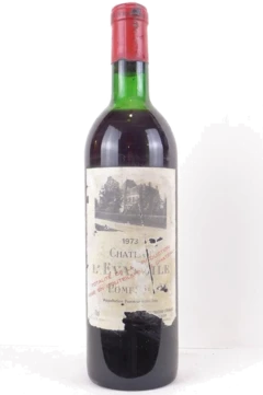 photo 1973 Pomerol Château l'Évangile Étiquette Abîmée) Rouge Bordeaux