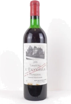 photo 1973 Pomerol Château l'Évangile Rouge Bordeaux