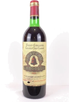 photo 1977 Saint-Émilion Château l'Angélus Grand Cru Classé Rouge Bordeaux