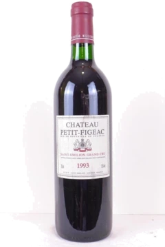 photo 1993 Saint-Émilion Château Petit-Figeac Grand Cru Rouge Bordeaux