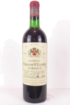 photo 1974 Margaux Château Malescot Saint-Exupéry Grand Cru Classé Rouge Bordeaux