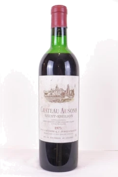 photo 1973 Saint-Émilion Château Ausone Premier Grand Classé A Rouge Bordeaux