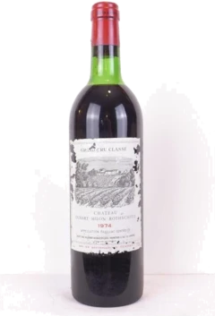 photo 1974 Pauillac Château Duhart-Milon-Rothschild Grand Cru Classé b1 Rouge Bordeaux