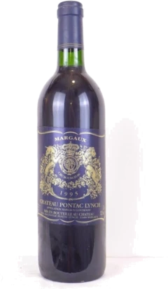 photo 1995 Margaux Château Pontac Lynch Cru Bourgeois Rouge Bordeaux