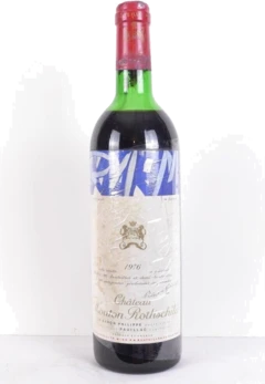 photo 1976 Pauillac Château Mouton-Rothschild Grand Cru Classé b1 Rouge Bordeaux