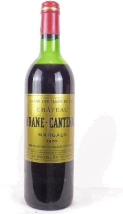 photo 1978 Margaux Château Brane-Cantenac Grand Cru Classé b3 Rouge Bordeaux