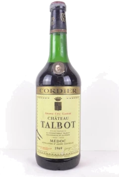 photo 1969 Saint-Julien Château Talbot Grand Cru Classé Rouge Bordeaux