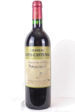 photo 1997 Margaux Château Boyd-Cantenac Grand Cru Classé Étiquette Fragile) Rouge Bordeaux