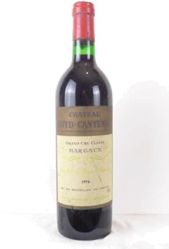 photo 1976 Margaux Château Boyd-Cantenac Grand Cru Classé Rouge Bordeaux