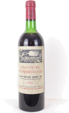 photo 1977 Saint-Émilion Château Fombrauge Grand Cru Rouge Bordeaux