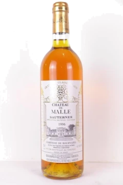 photo 1996 Sauternes Château de Malle Grand Cru Classé Liquoreux Bordeaux