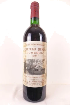 photo 1984 Pomerol Château Nenin Rouge Bordeaux