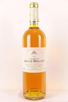 photo 2007 Sauternes Château Lafaurie-Peyraguey Grand Cru Classé Liquoreux Bordeaux