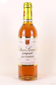 photo 1996 Sauternes Château Lamothe Guignard Grand Cru Classé Liquoreux Bordeaux