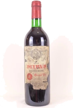 photo 1979 Pomerol Petrus Étiquette Déchirée) Rouge Bordeaux