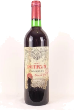 photo 1977 Pomerol Petrus Étiquette Abîmée) Rouge Bordeaux