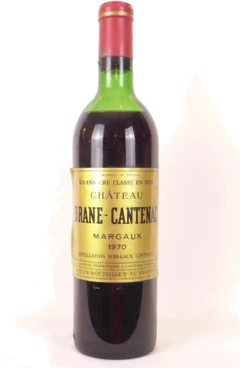 photo 1970 Margaux Château Brane-Cantenac Grand Cru Classé Rouge Bordeaux