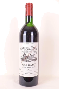 photo 1985 Margaux Château Tayac Cru Bourgeois b1 Rouge Bordeaux