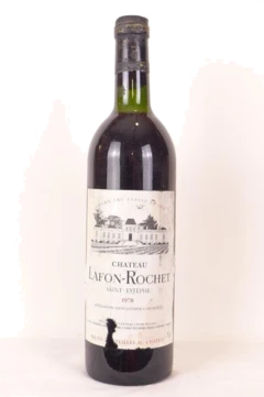 photo 1978 Saint-Estèphe Château Lafon-Rochet Grand Cru Classé Étiquette Abîmée) Rouge Bordeaux