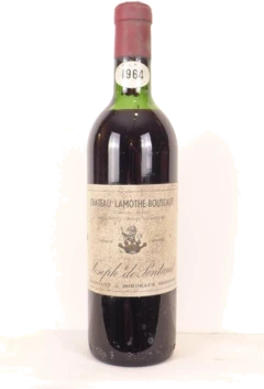 photo 1964 Graves Château Lamothe-Bouscaut Rouge Bordeaux