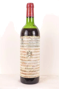 photo 1977 Pauillac Château Mouton-Rothschild Grand Cru Classé Rouge Bordeaux