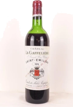 photo 1974 Saint-Émilion Château la Gaffelière Grand Cru Classé Rouge Bordeaux