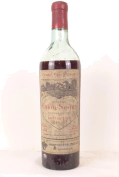 photo 1938 Saint-Estèphe Château Calon-Ségur Grand Cru Classé Niveau Bas) Rouge Bordeaux