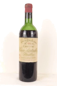 photo 1962 Pauillac Château Haut-Batailley Grand Cru Classé Capsule Abîmée) Rouge Bordeaux