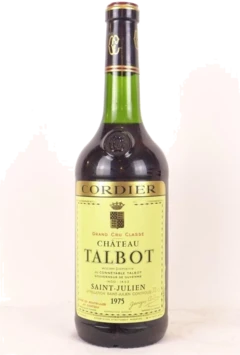 photo 1975 Saint-Julien Château Talbot Grand Cru Classé b1 Rouge Bordeaux