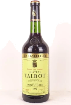 photo 1975 Saint-Julien Château Talbot Grand Cru Classé b1 Rouge Bordeaux