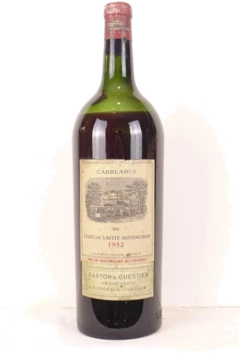 photo 1952 Pauillac Carruades de Château Lafite-Rothschild Magnum Rouge Bordeaux