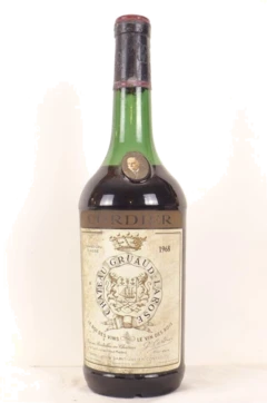 photo 1968 Saint-Julien Château Gruaud-Larose Grand Cru Classé Rouge Bordeaux