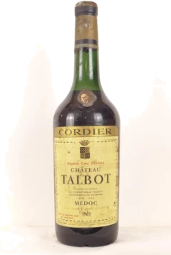 photo 1965 Saint-Julien Château Talbot Grand Cru Classé Rouge Bordeaux